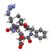 Cilengitide cancer drug molecule