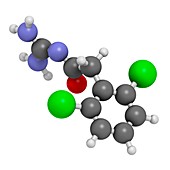 Guanfacine ADHD drug molecule