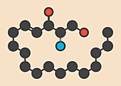 Sphingosine lipid molecule