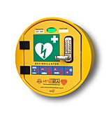 Community defibrillator cabinet