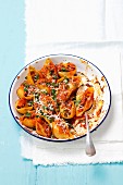 Conchiglie with bolognese sauce