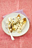 Chicory baked with feta