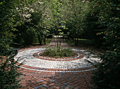 Paved area, clinker and cobblestones