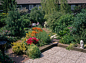 Gartenansicht von der Terrasse