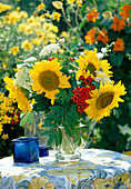 Bouquet with sunflowers