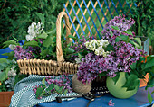 Spring Arrangement with Syringa