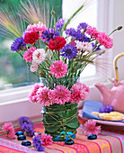 Cornflower garland