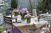 Cosmos grasses table decoration