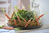 Vegetable herb wreath