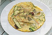 Frittata with courgettes