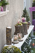 Balcony through the seasons