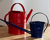 Watering can with long neck