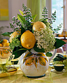 Bouquet of lemons (on wooden stick)