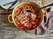 Slow cooked pork casserole