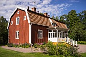 Das Geburtshaus von Astrid Lindgren, Pfarrhof Näs in Vimmerby, Südschweden