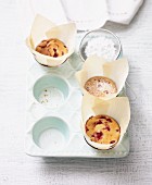 Lactose-free redcurrant muffins