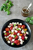 Strawberries Caprese Salad