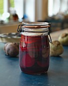 Preserved beetroot with tarragon