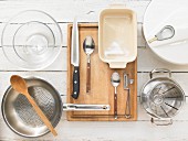 Kitchen utensils for making a terrine