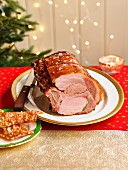 Schweinelendenbraten zu Weihnachten