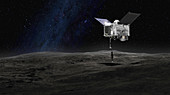 OSIRIS-REx asteroid mission, illustration