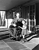 Franklin Roosevelt and polio, 1940s