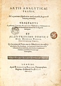 Harriot's 1631 book on algebra