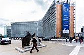 Berlaymont building, Brussels, Belgium