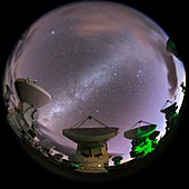 ALMA telescopes, Chile