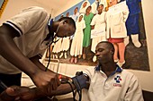 Blood pressure monitoring, hospital training