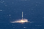 SpaceX's Falcon 9 rocket stage landing, 2016
