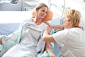 Nurse at work in hospital