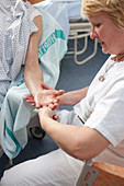 Nurse at work in hospital