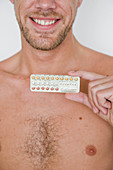 Contraceptive pill for man