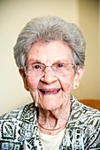 Care home resident