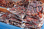 Dates from the date palm in market