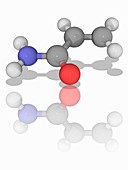 Acrylamide organic compound molecule