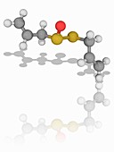 Allicin organic compound molecule
