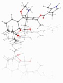 Batrachotoxin frog poison molecule
