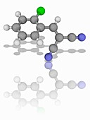 CS gas organic compound molecule