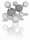 Ethane organic compound molecule