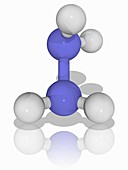 Hydrazine chemical compound molecule