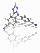 Letrozole drug molecule