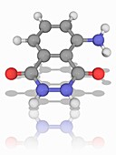 Luminol organic compound molecule