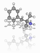 Phentermine drug molecule