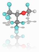 Sevoflurane drug molecule