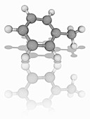 Toluene organic compound molecule