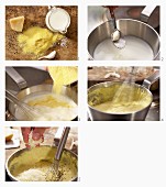 How to prepare soft polenta with parmesan