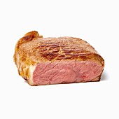 A medium steak