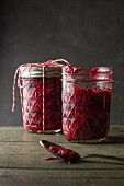 Frozen Rasberry Chia Seed Jam